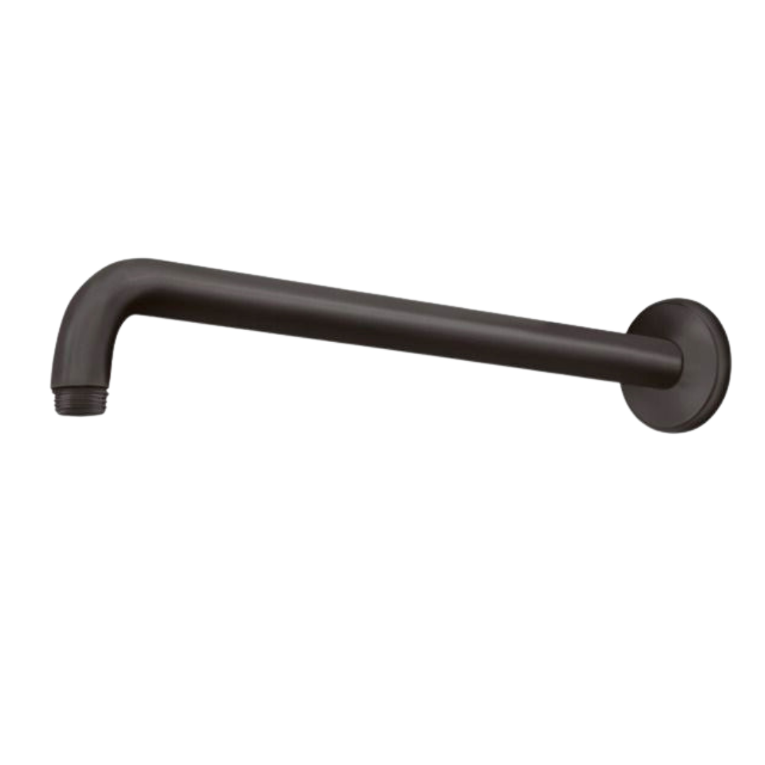 Hoofddouche Douchearm 48 cm - Zwart