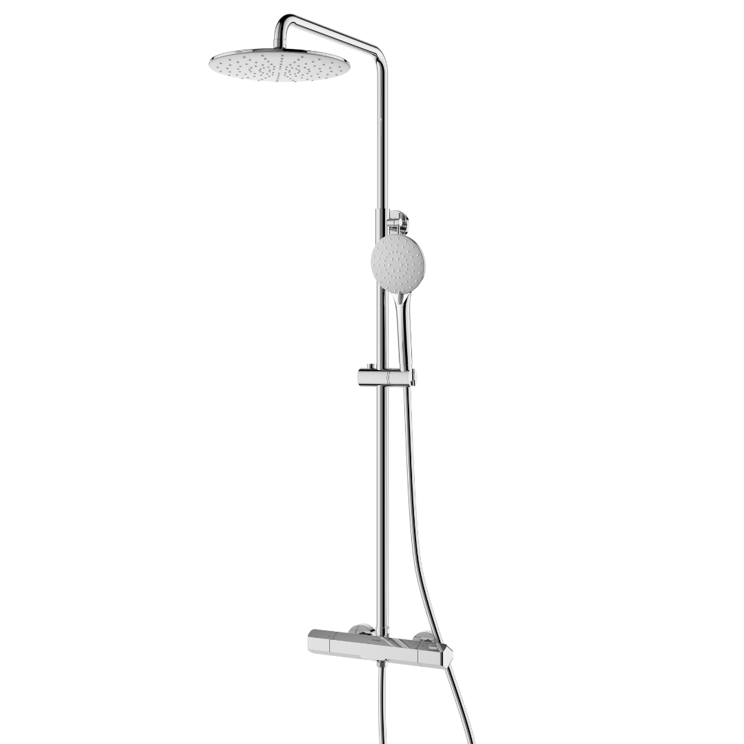 Thermostatic tap Shower Glenn Chrome - 15 cm